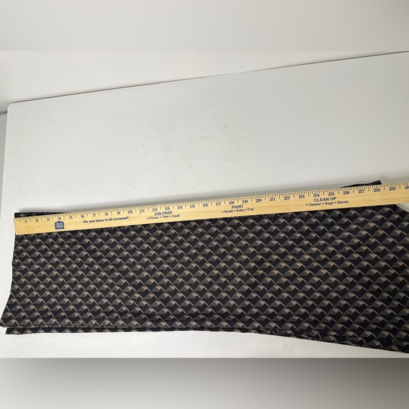 MAC Jeans Flare - Pine Tree Print Pullon Dress Pants sz 40 or size large - Picture 10 of 11